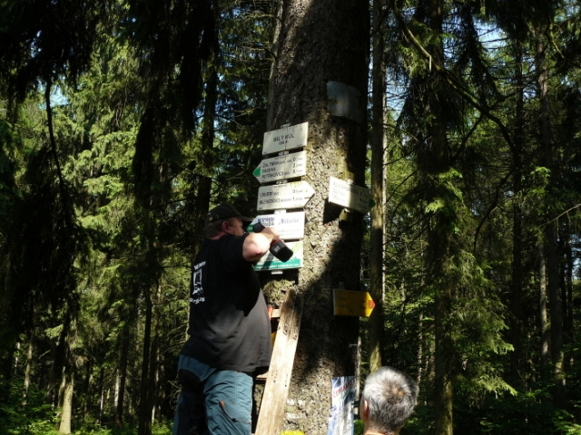 Bílení Bílého kůlu